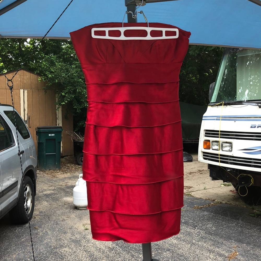Calvin Klein Red Mini Dress